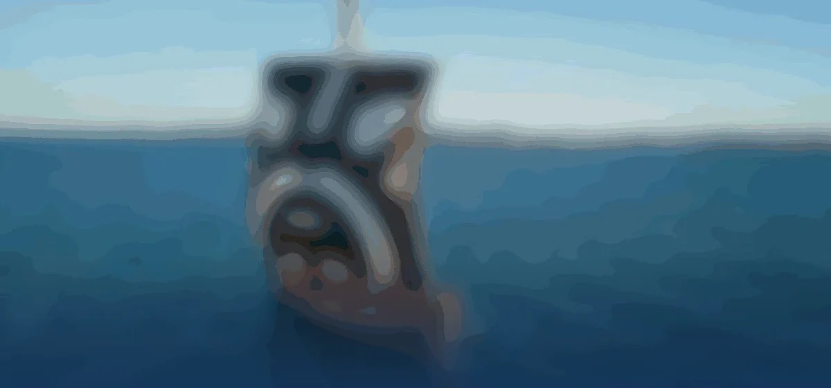 El Orkan, un drakkar vikingo, deslumbra en el Algarve con su llegada al puerto de Vila Real de Santo António