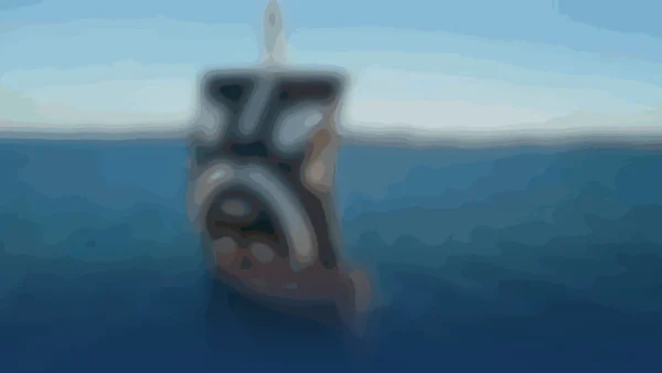 El Orkan, un drakkar vikingo, deslumbra en el Algarve con su llegada al puerto de Vila Real de Santo António
